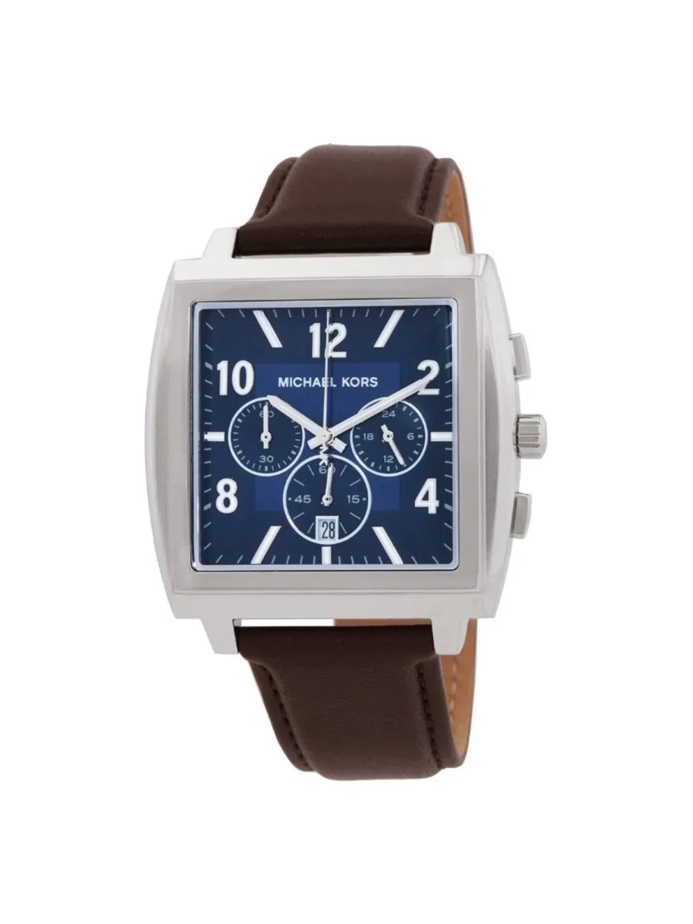 NWT Michael Kors Rhys Chronograph Quartz Blue Dial Men's Watch